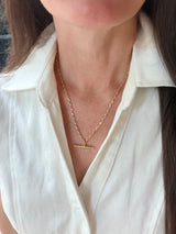 Vivian T-bar necklace