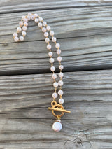 Petal Pink Bracelet/Necklace Wrap