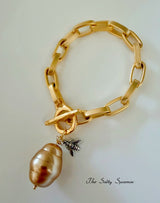 Golden Hive Bracelet