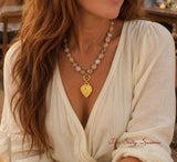 Blush Heart of Hope Necklace