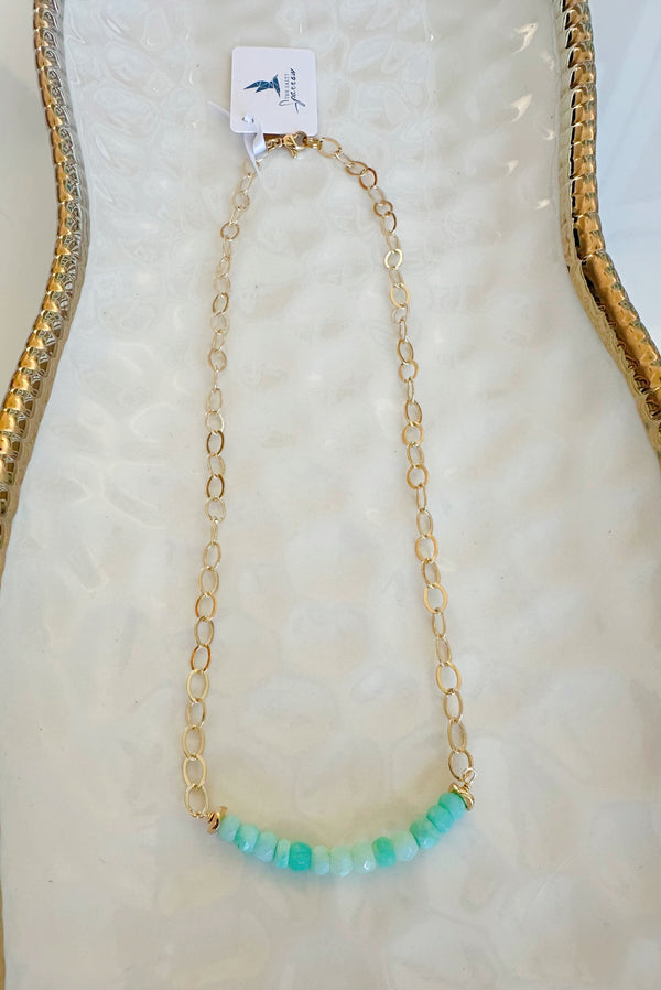 Larimar Focal Necklace