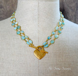 Endless Summer Larimar Necklace
