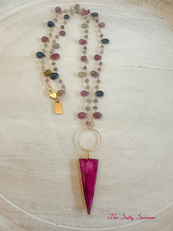 Ruby Alchemy Necklace