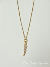 Lightning bolt necklace
