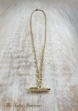 Vivian T-bar necklace