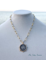 Equestrian Bi-Color Chain Necklace