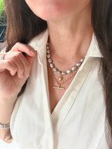 Vivian T-bar necklace