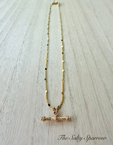 Vivian T-bar necklace