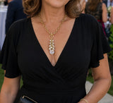 Cascading Pearls  Necklace
