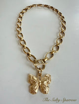 Bellamy butterfly necklace