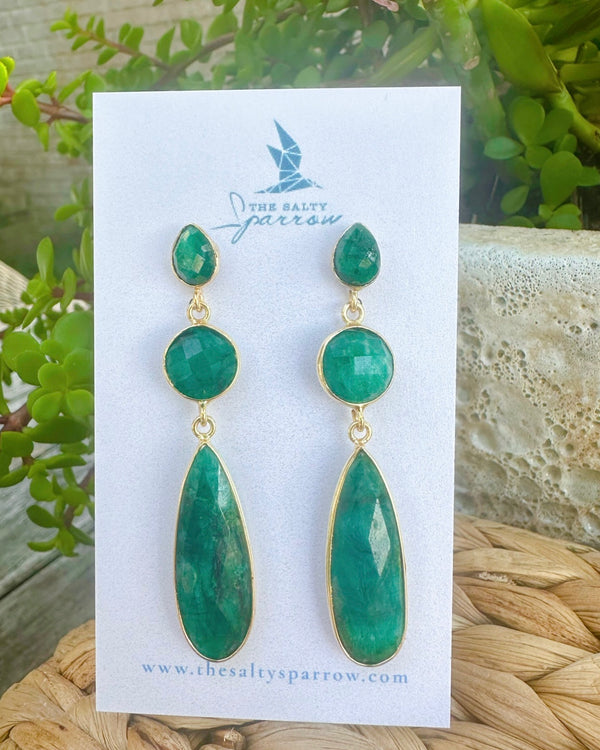 Emerald Coast Dangle Earrings