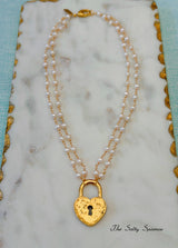Everlasting Love Lock Necklace