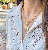 Bellamy butterfly necklace