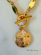 Sand Dollar Chain Necklace