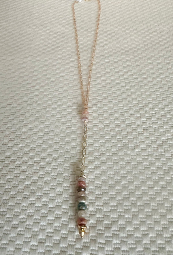 Sonoran Multi-Colored Moonstone Necklace