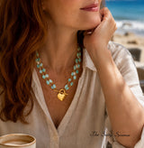 Endless Summer Larimar Necklace