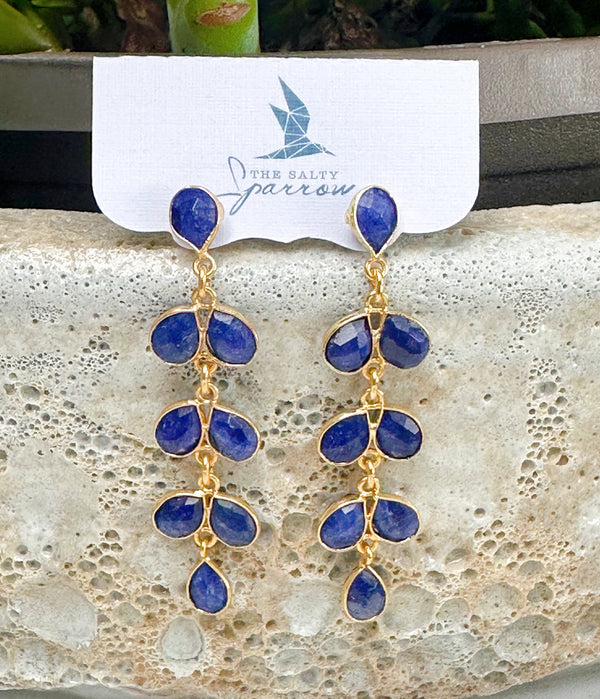 Lapis Dangle Earrings