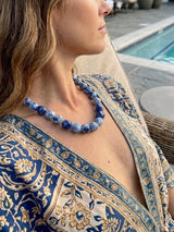 In bloom agate necklace