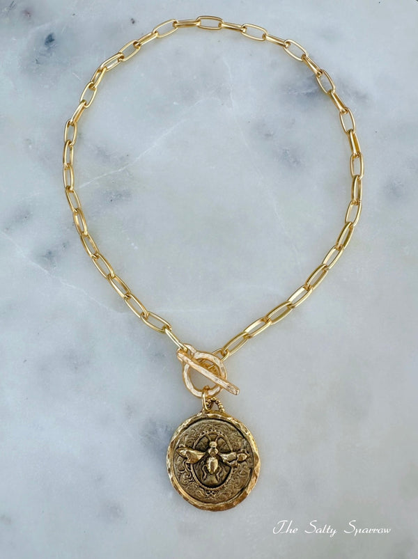 Honey Bee Necklace