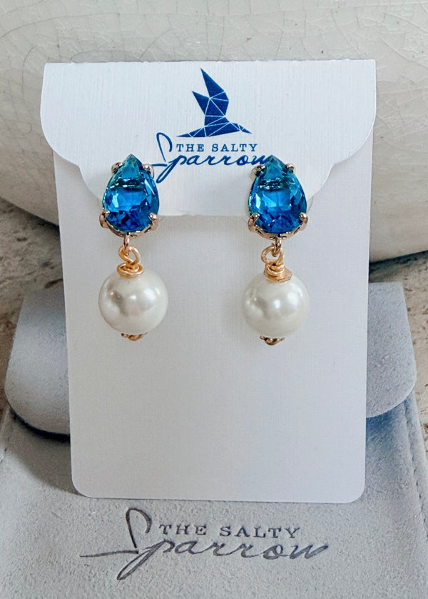 London blue pearl drops