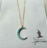 Turquoise moon