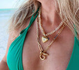 Cheyenne horse bit necklace