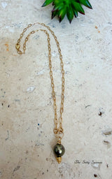 Midnight Bay Pearl Necklace