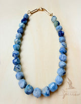 In bloom agate necklace