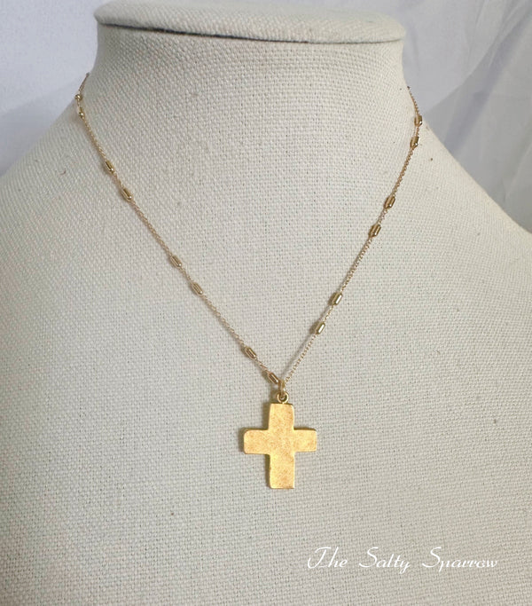 Faith Gold Filled Chain & Gold Cross