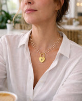 Everlasting Love Lock Necklace