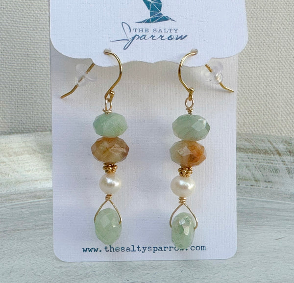 Golden Fiesta Earrings