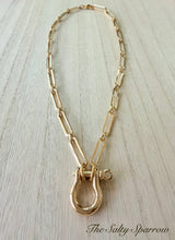 Cheyenne horse bit necklace