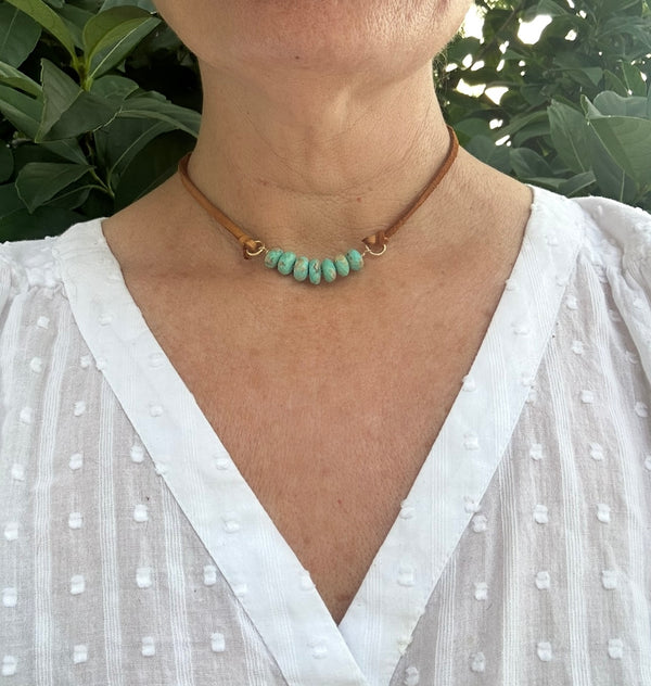 Arizona Turquoise Boho Necklace