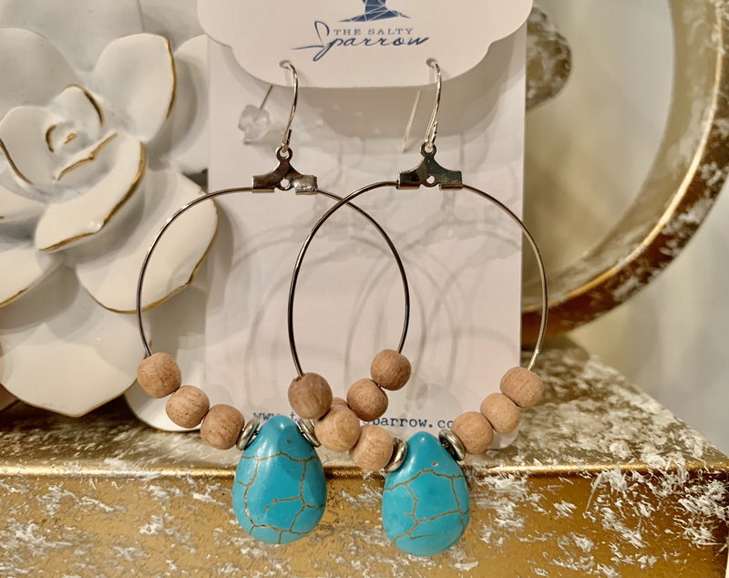 Turquoise Diffuser Earrings