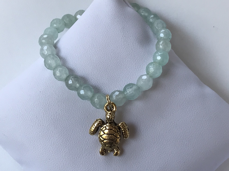 Children's light moss jade bracelet