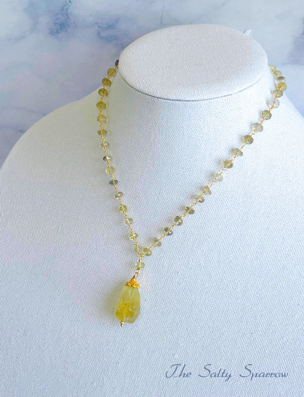 Citrine Necklace