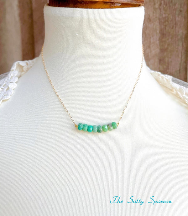 “Dainty Spring Forward” Necklace